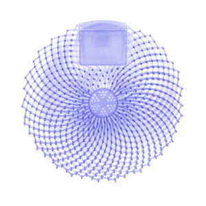 Eclipse Urinal Screen Blue / Ocean Breeze