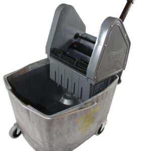 Downpress Mop Bucket Combo 35 Qt  Gray      Down Press Wringer
