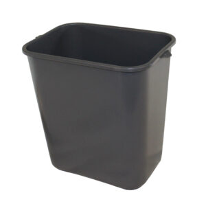 Pinch'm Rectangular Wastebasket Gray 28 1/8 Qt