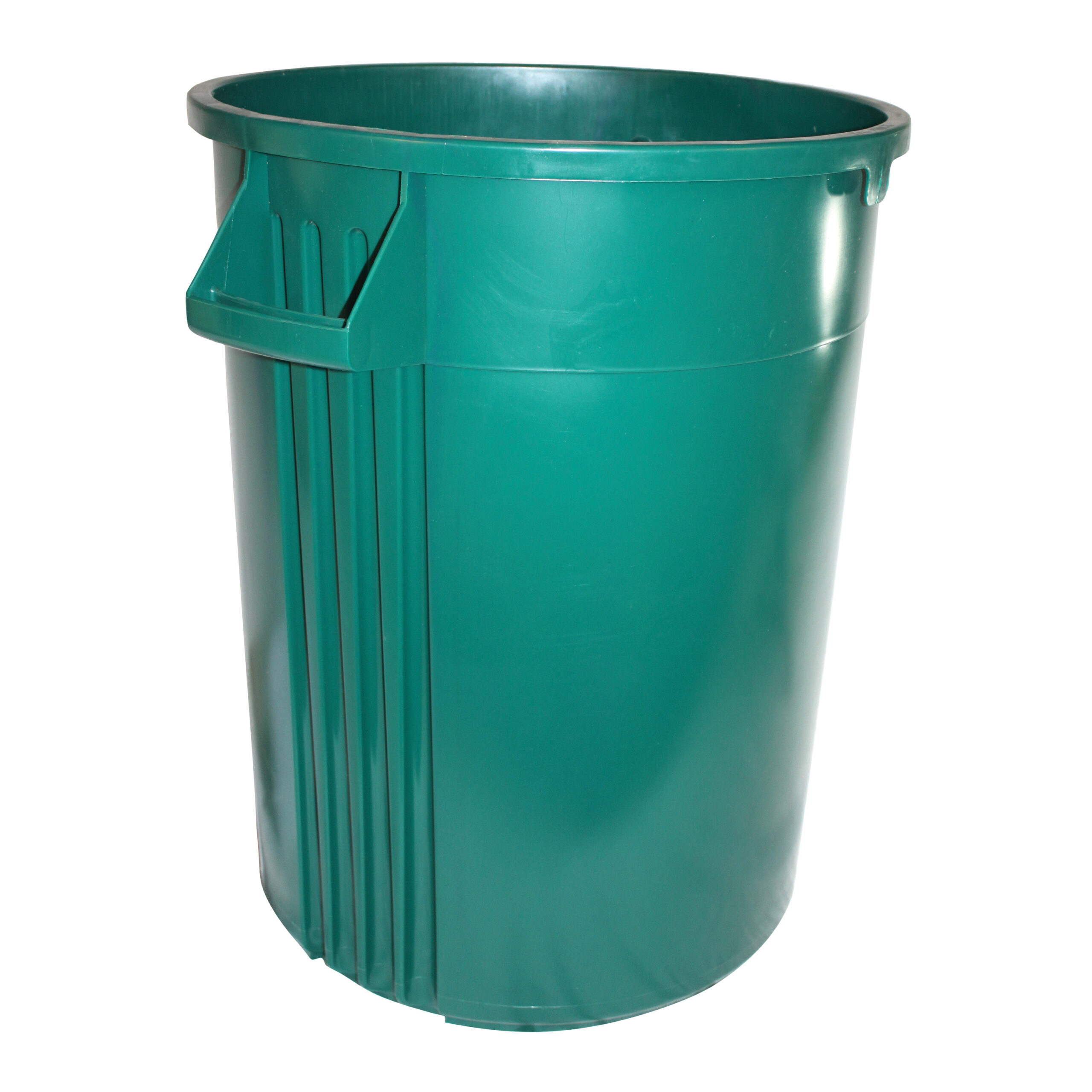 Gator Round Receptacle 44 Gal   Yellow