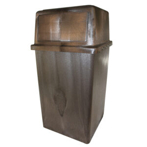 Vanguard receptacle 45 Gal Brown