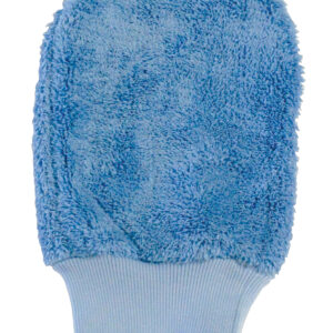 MITT MICROFIBER H/D ROUND WITH CUFF BLUE