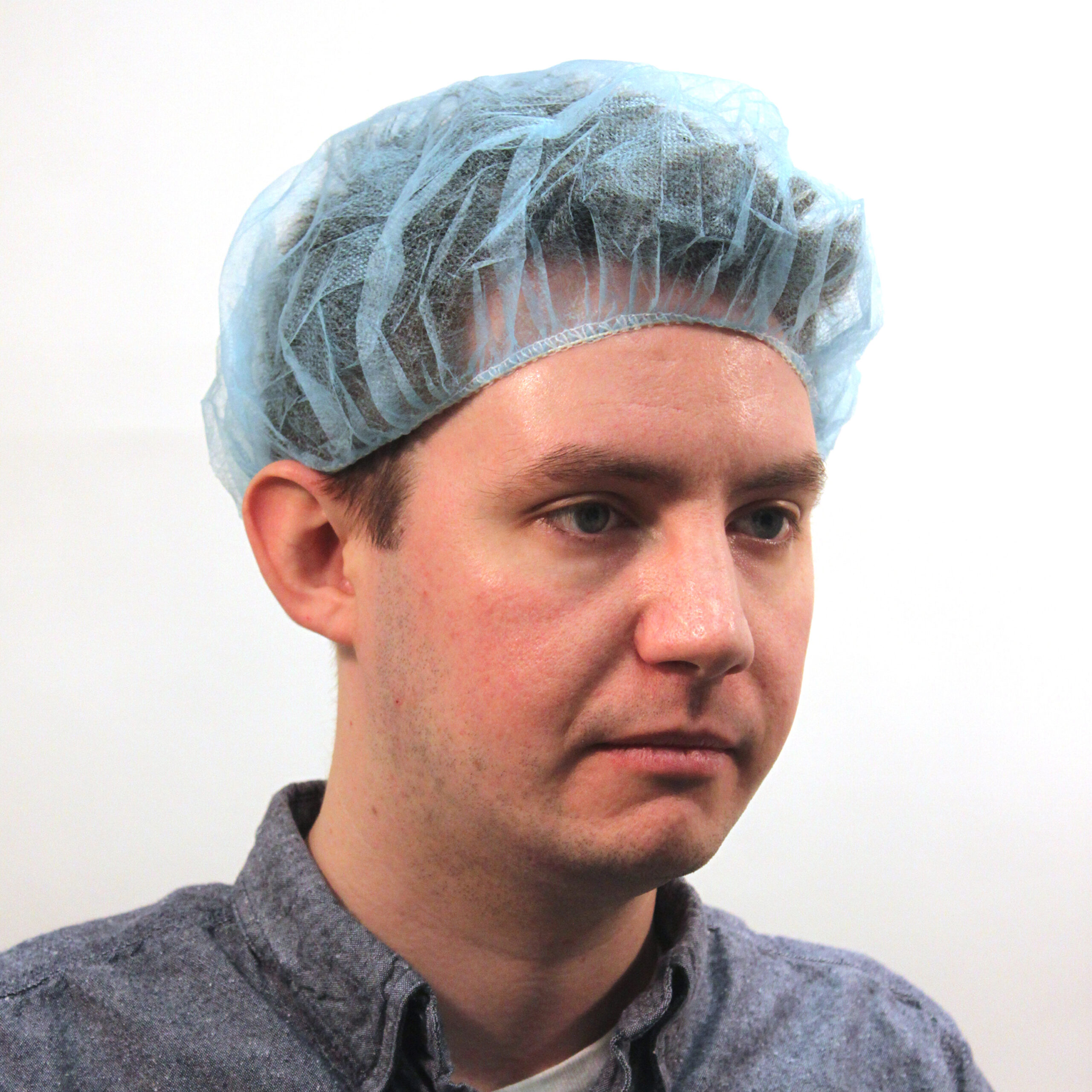 Bouffant Cap 21 Inch Blue