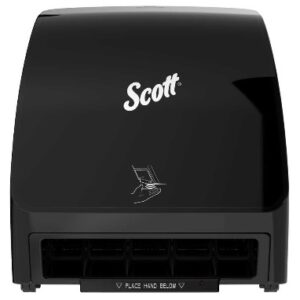 Scott Control Electronic Dispenser Slimroll, Black