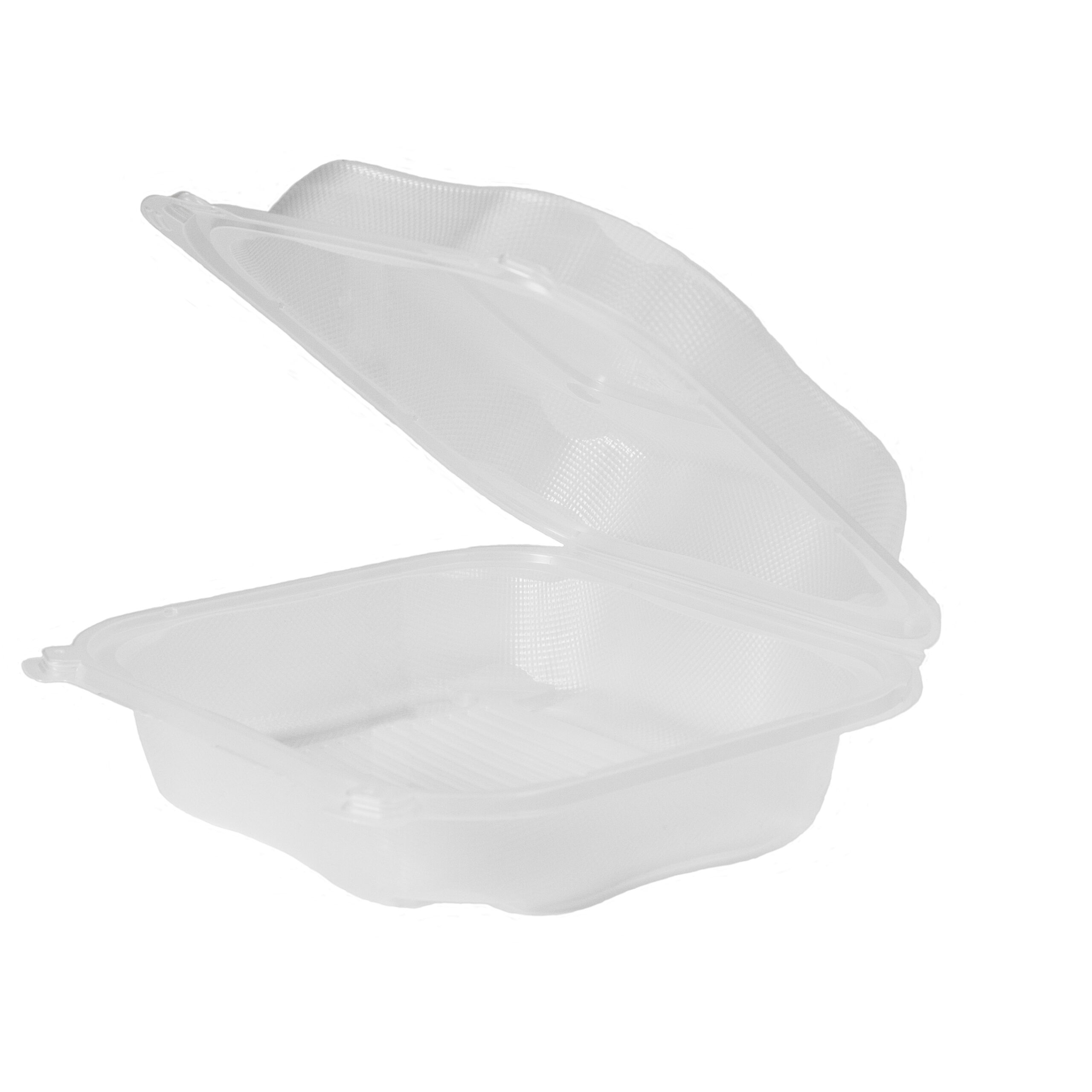 Clover Clear Large Hinged Container 8.35" X 8.32" X 2.88"