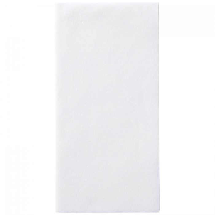17" X 17" White Dinner Napkin 1/8 Fold Linen-Like