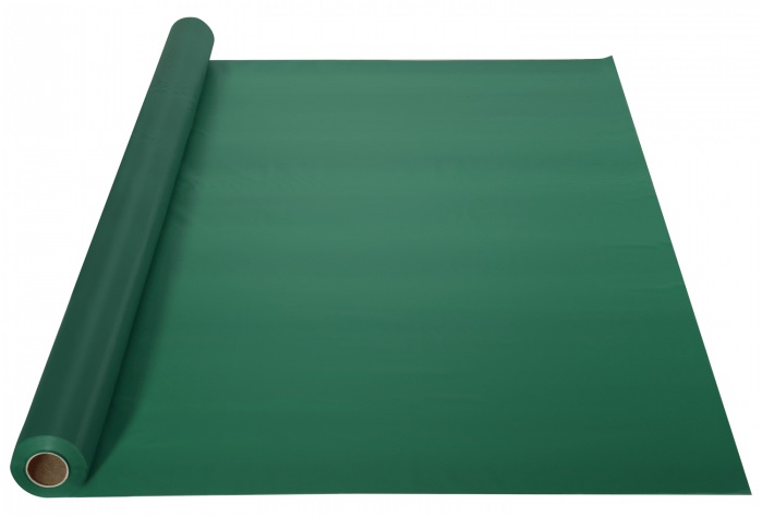 Plastic Tablecover Roll Green, 40" X 100'