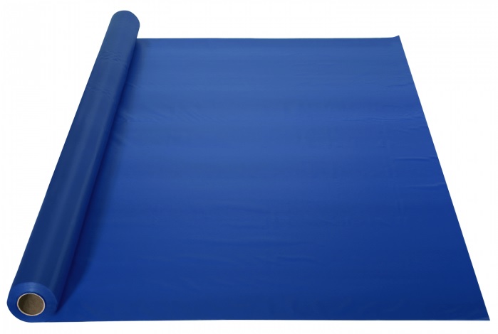 Plastic Tablecover Roll Blue, 40" X 100'