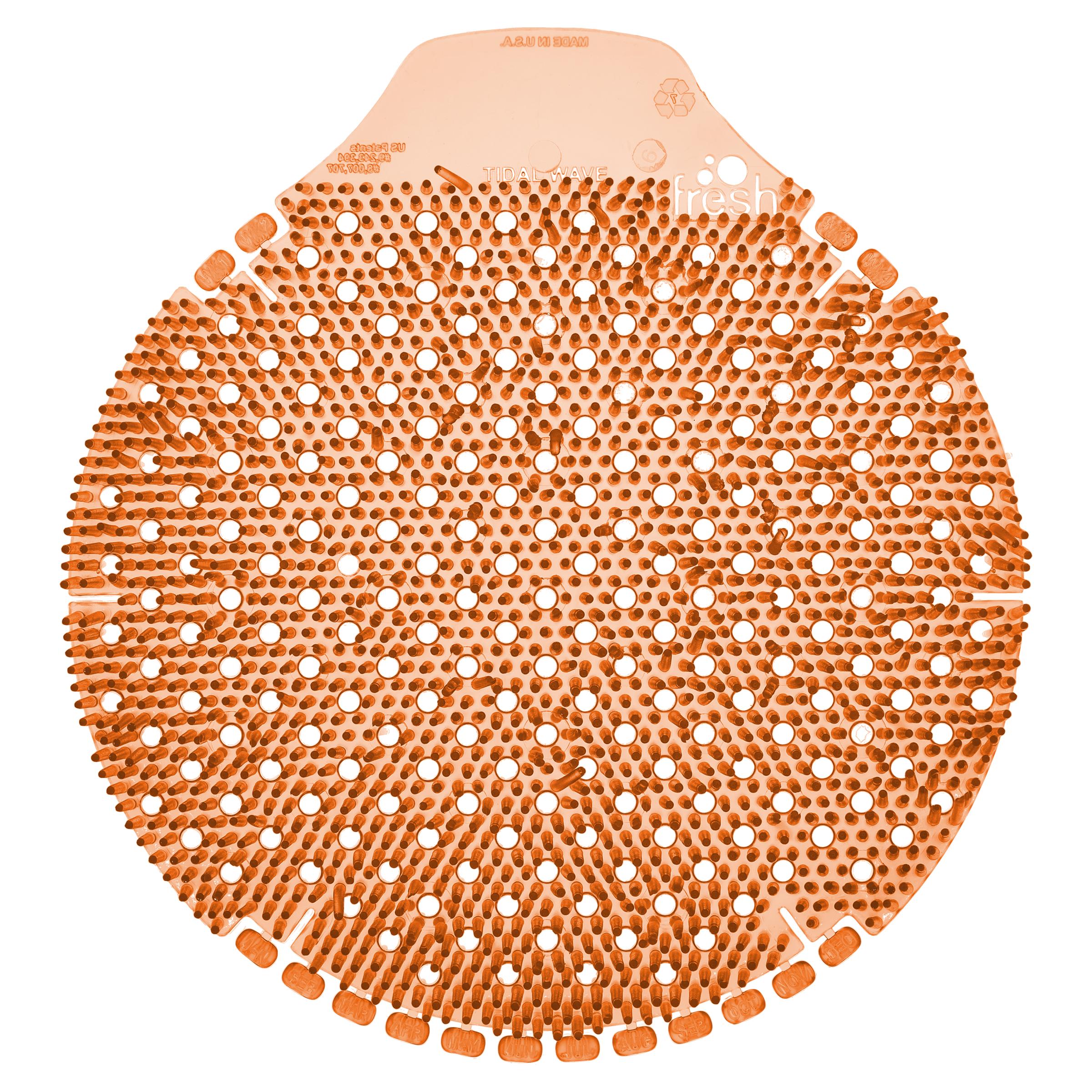 Tidal Wave Urinal Screen Orange, Mango Scent