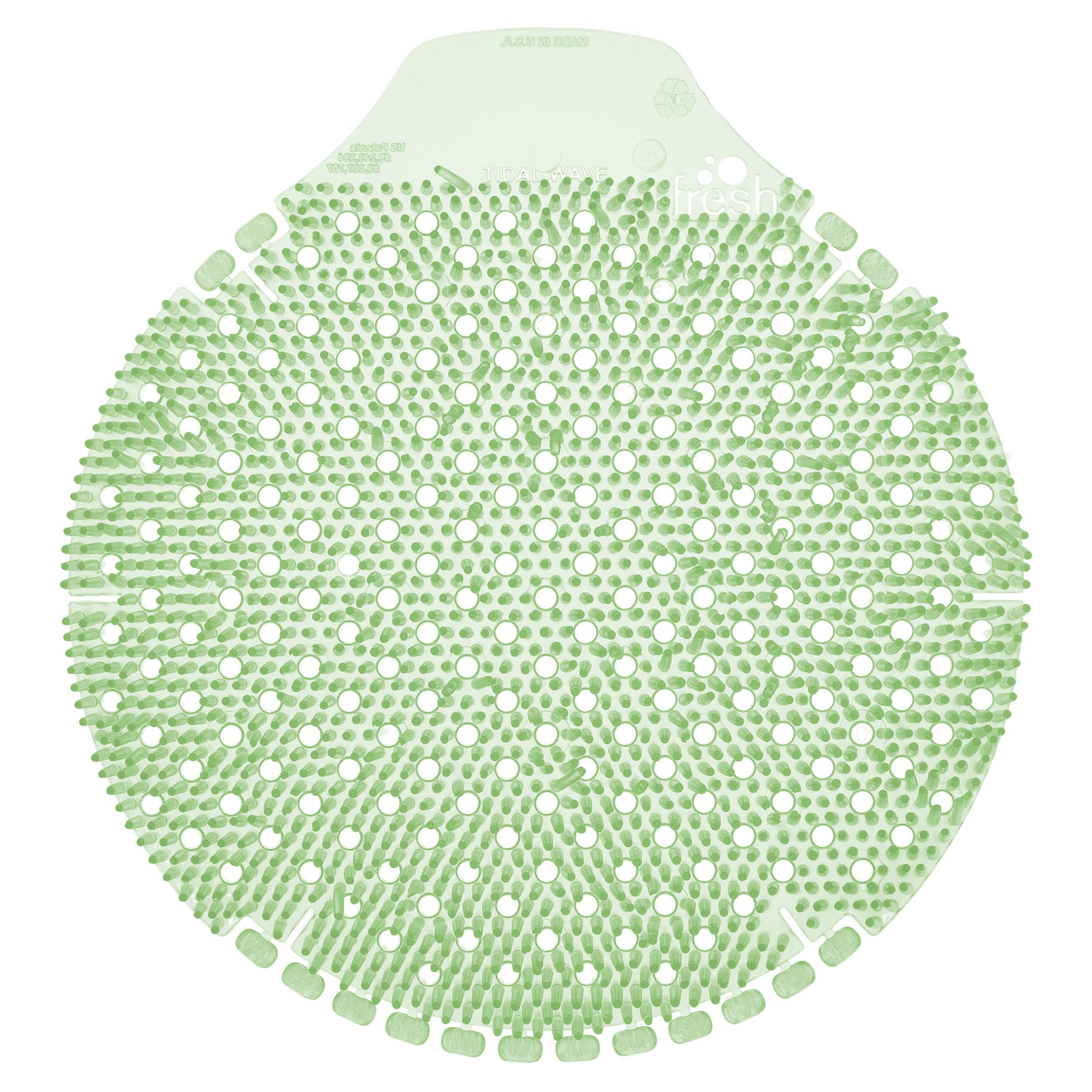 Tidal Wave Urinal Screen Green, Herbal Mint Scent