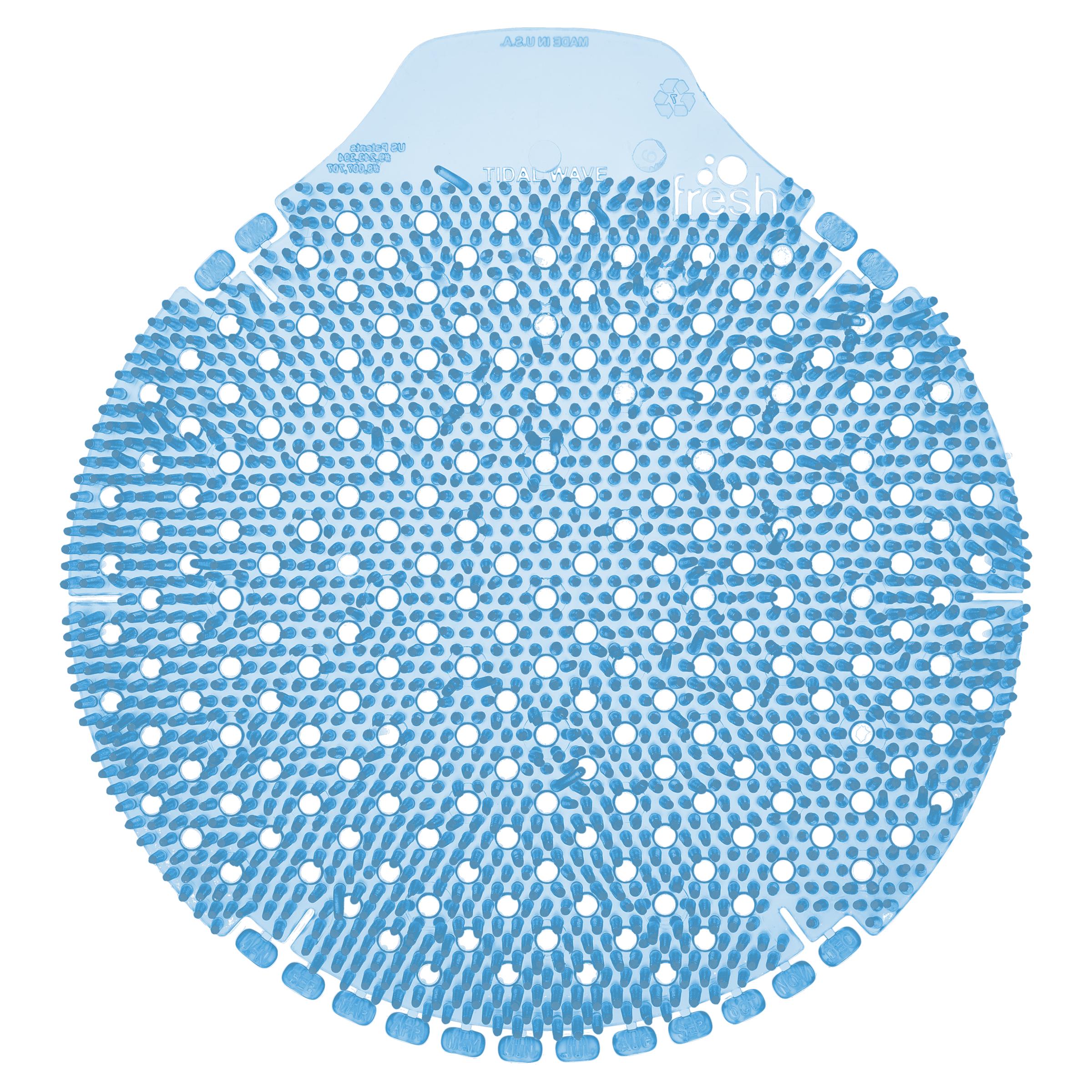 Tidal Wave Urinal Screen Blue, Cotton Blossom Scent