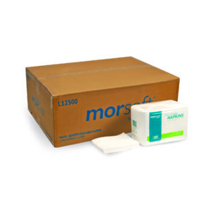 11.8" X 11.8" Lunch Napkin White 1-Ply