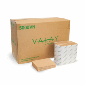 6.3" X 8.85" Valay Napkin Kraft 2-Ply