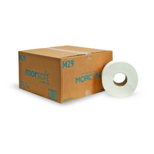 9" Jumbo Roll Bath Tissue White 2-Ply 3.3" Core 625'