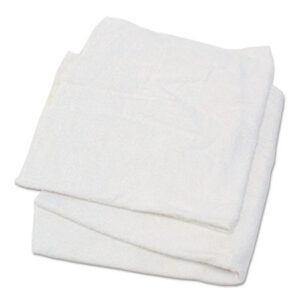 Terry Wash Cloth White 12" x 12"