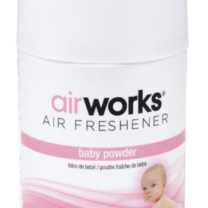 AirWorks Metered Aerosol Freshener 7 oz. Fresh Baby Powder