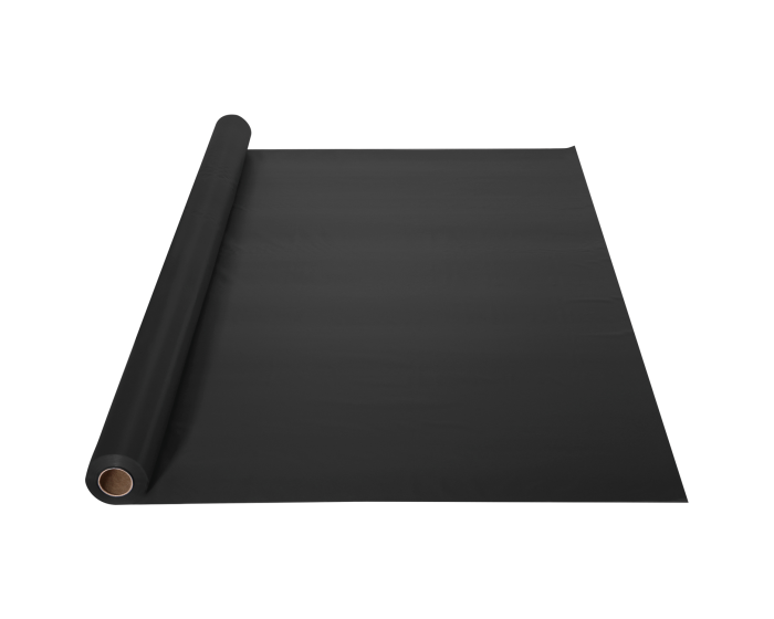 Plastic Roll Tablecover 40" x 100', Black