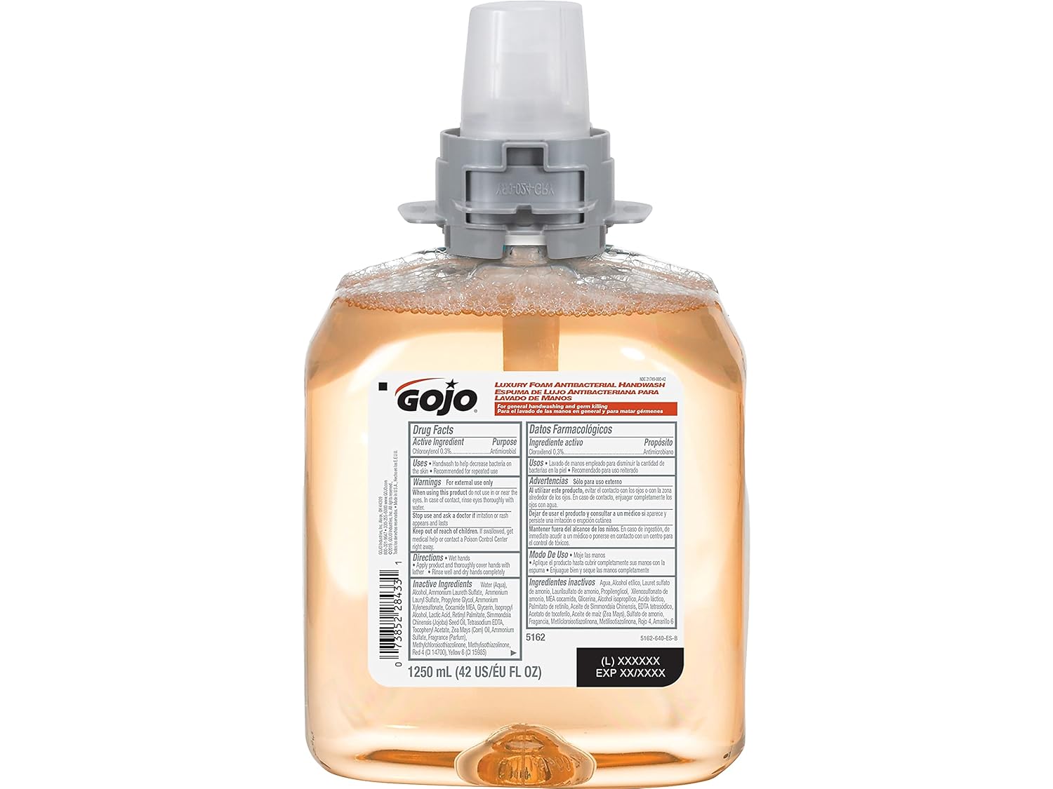 Luxury Foam Antibacterial Handwash 1.25 Liters