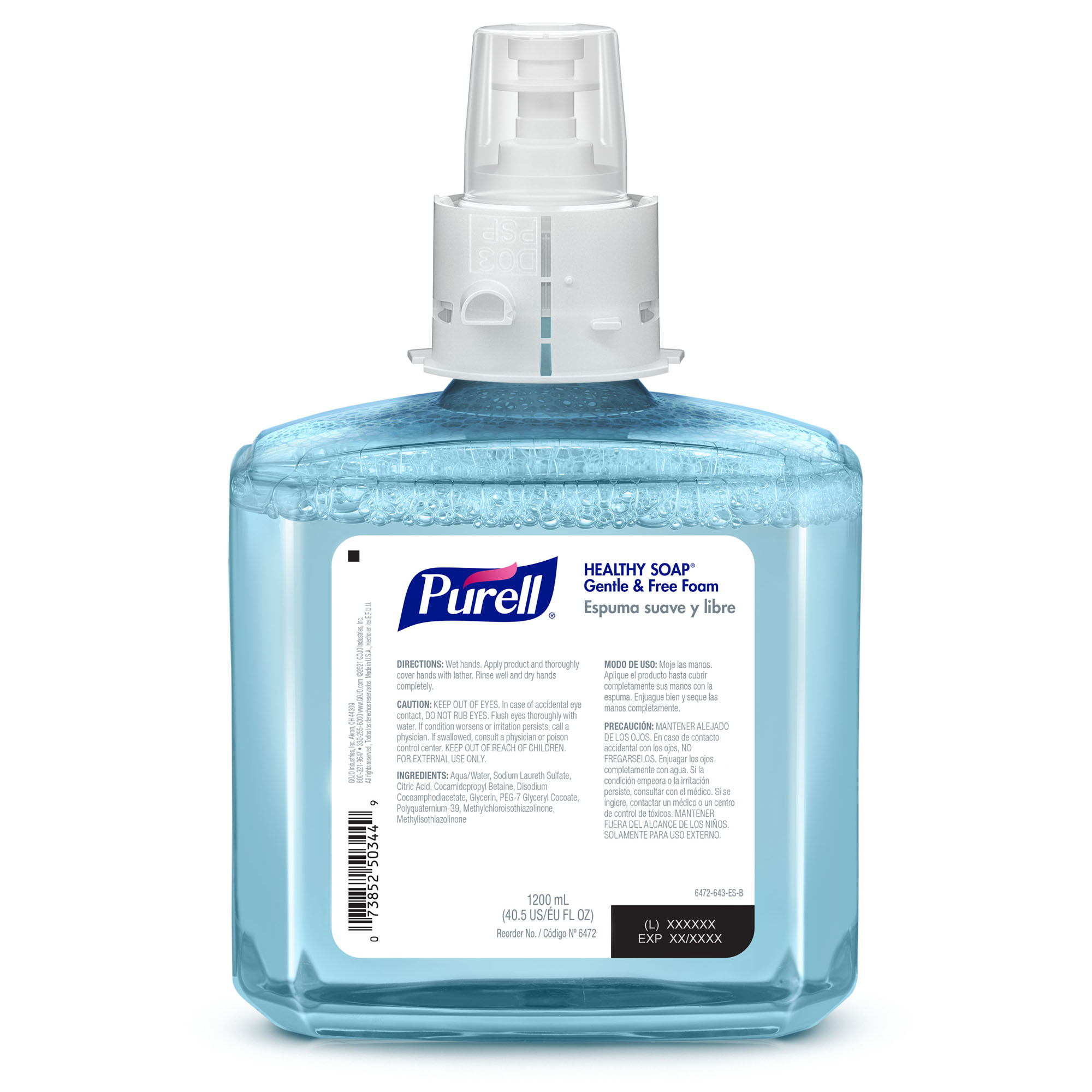 Purell HC Healthy Foam Soap  1200 mL Refill for ES6 Dispensers