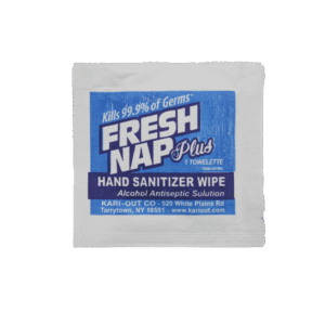 Antiseptic Hand Sanitizing Wipe 80% Alcohol, 7" x 4"