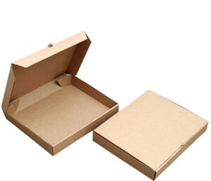 10x10x2 Kraft Plain Pizza Box Kraft / Kraft B Flute