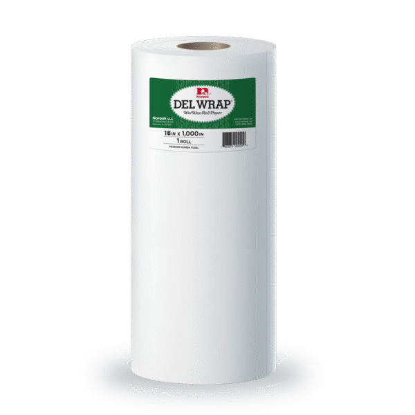 18" WET WAX/DEL WRP RLS 1M 1 1 35/50# PAPER 3" CORE