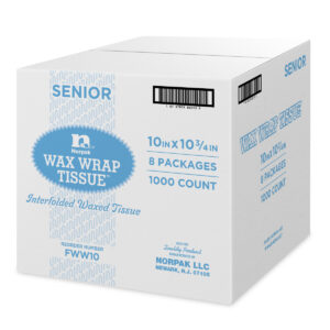 Wax Wrap Paper Bakery Tissue 10" x 10.75" Interfolded