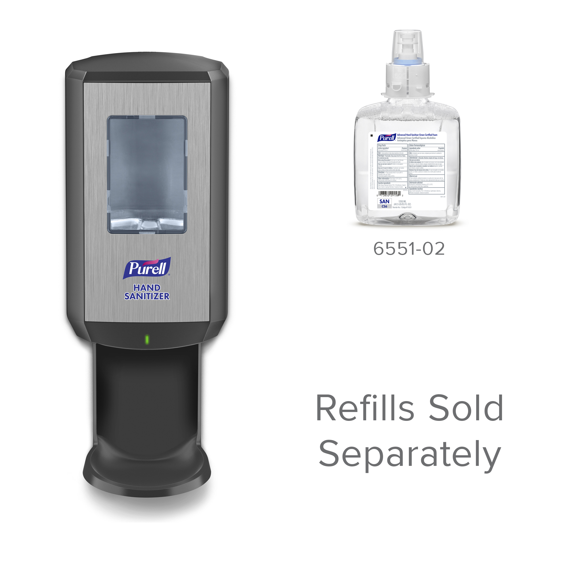 Purell CS6 Hand Sanitizer Dispenser Touch-Free