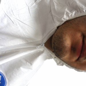 ProMax Microporous Coverall Extra Large, White, Zipper Front