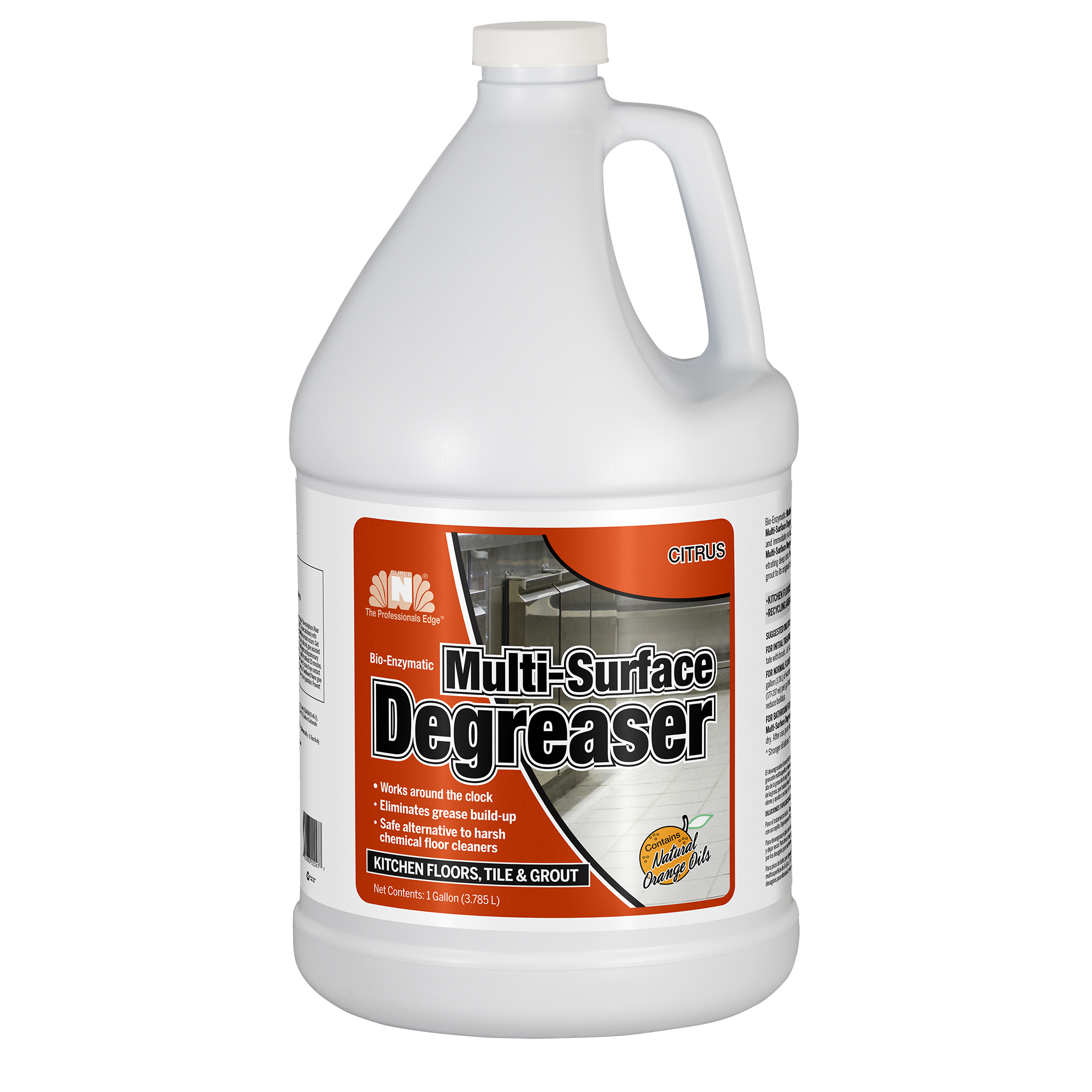 SuperN Bio-Enzymatic Degreaser Light Green