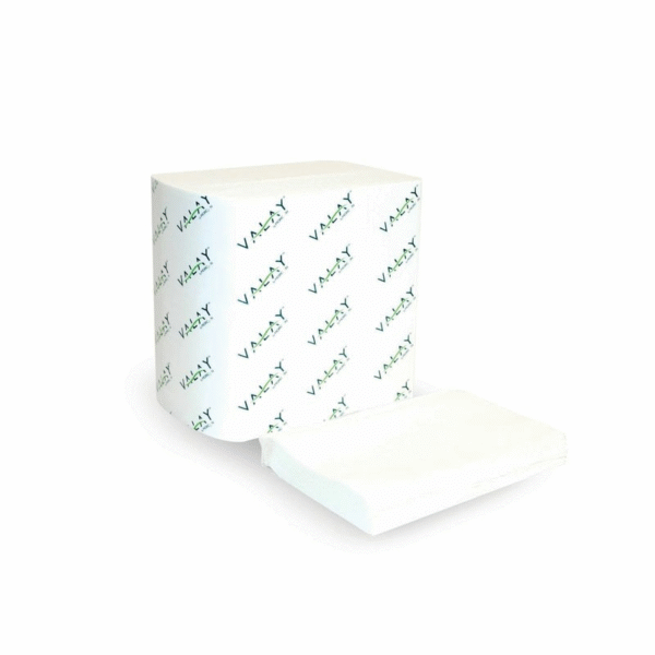Valay Interfolded Napkin 2-Ply White 6.3" x 8.85