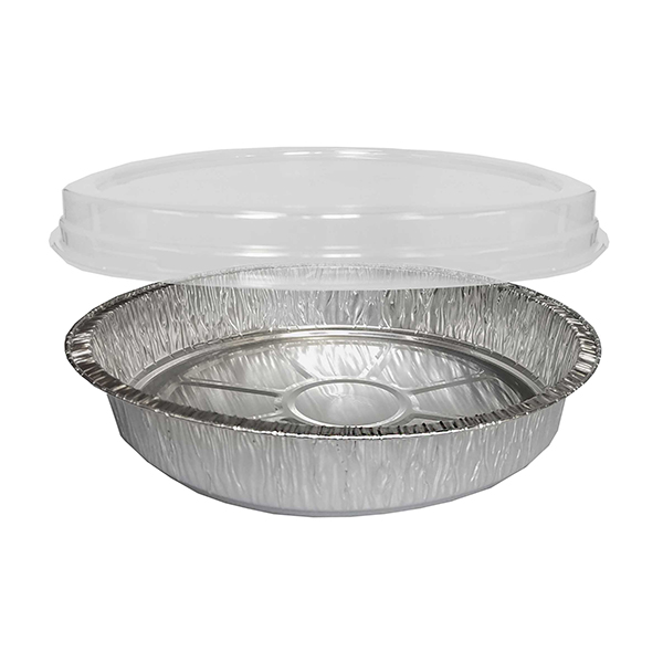 Round Snap N Stack Pans w/ Snap-On Dome Lids, 9"