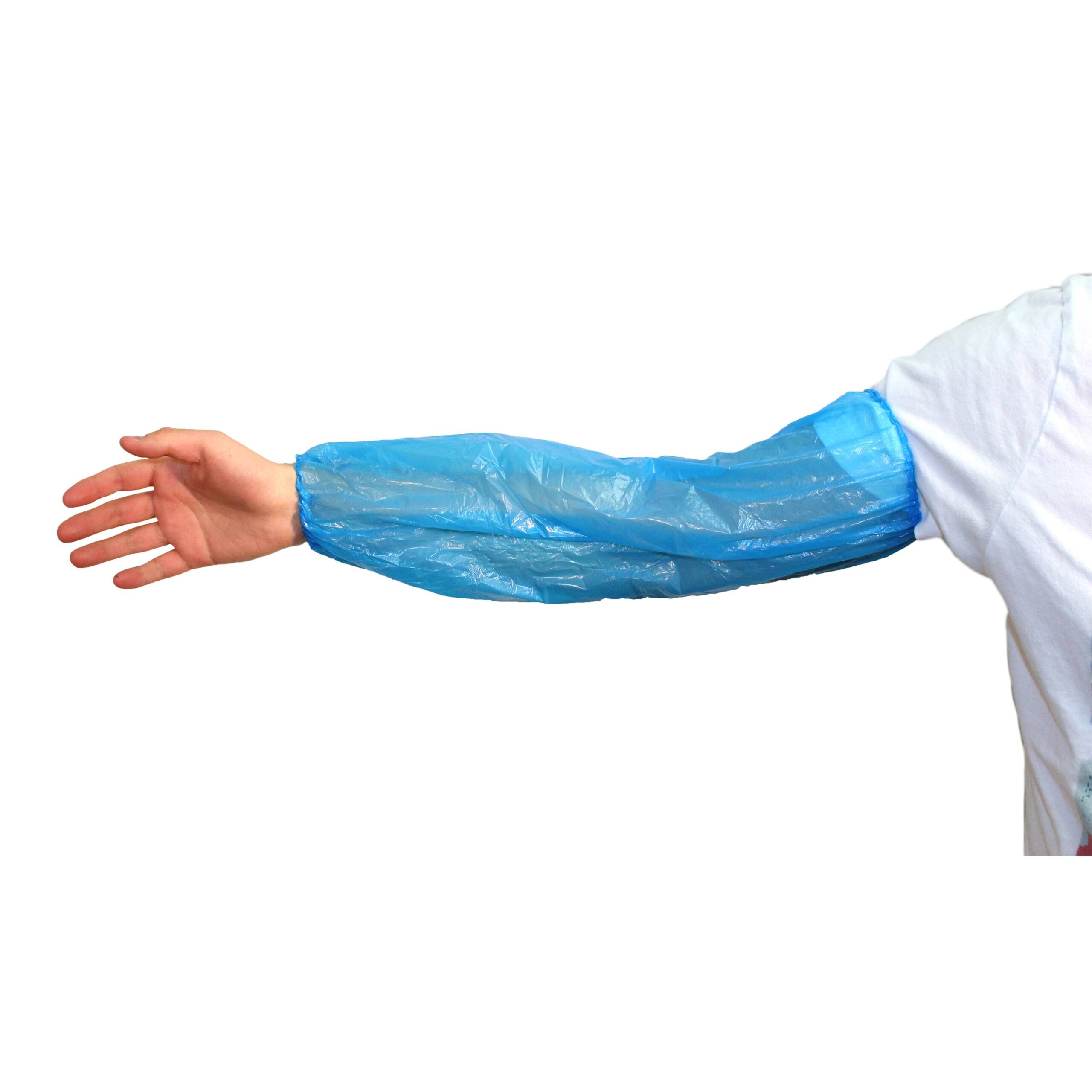 Safety Zone Polyethylene Sleeve 18" Blue Roll Pack