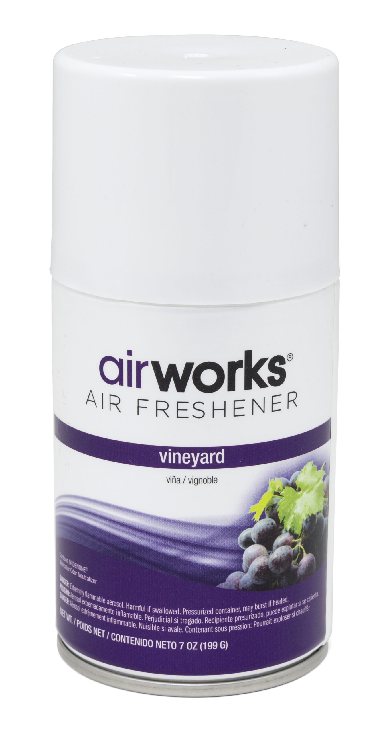 AirWorks Metered Air Fresheners Aerosol Vineyard 7 oz Cans