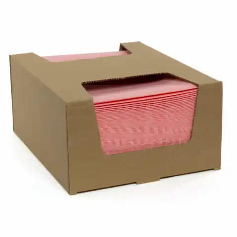 SaniWorks Deluxe Towels Salmon Antimicrobial 13" x 21"