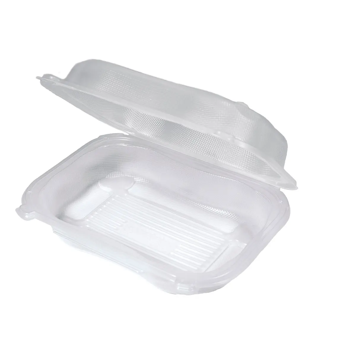 Clover Hinged Utility Container Large Clear 9.31" x 7.03" x 2.88"