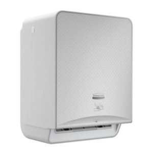 Icon Automatic Roll Towel Dispenser w/ Silver Mosaic Faceplate