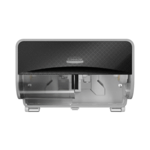 Icon Coreless Roll Toilet Paper Dis w/ Black Mosaic Faceplate