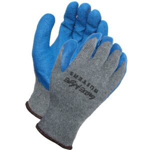 ProWorks Coated Gloves Gray / Blue 10 Gauge Medium