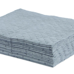 TaskBRand All Sorb Pads Universal Melt Blown 18" x 15" Gray