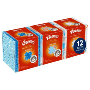 Kleenex Anit-Viral Facial Tissue  White Cube