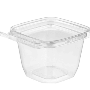 Safe-T-Fresh Snacker Container 6 oz Tamper Evident 1 Compartment