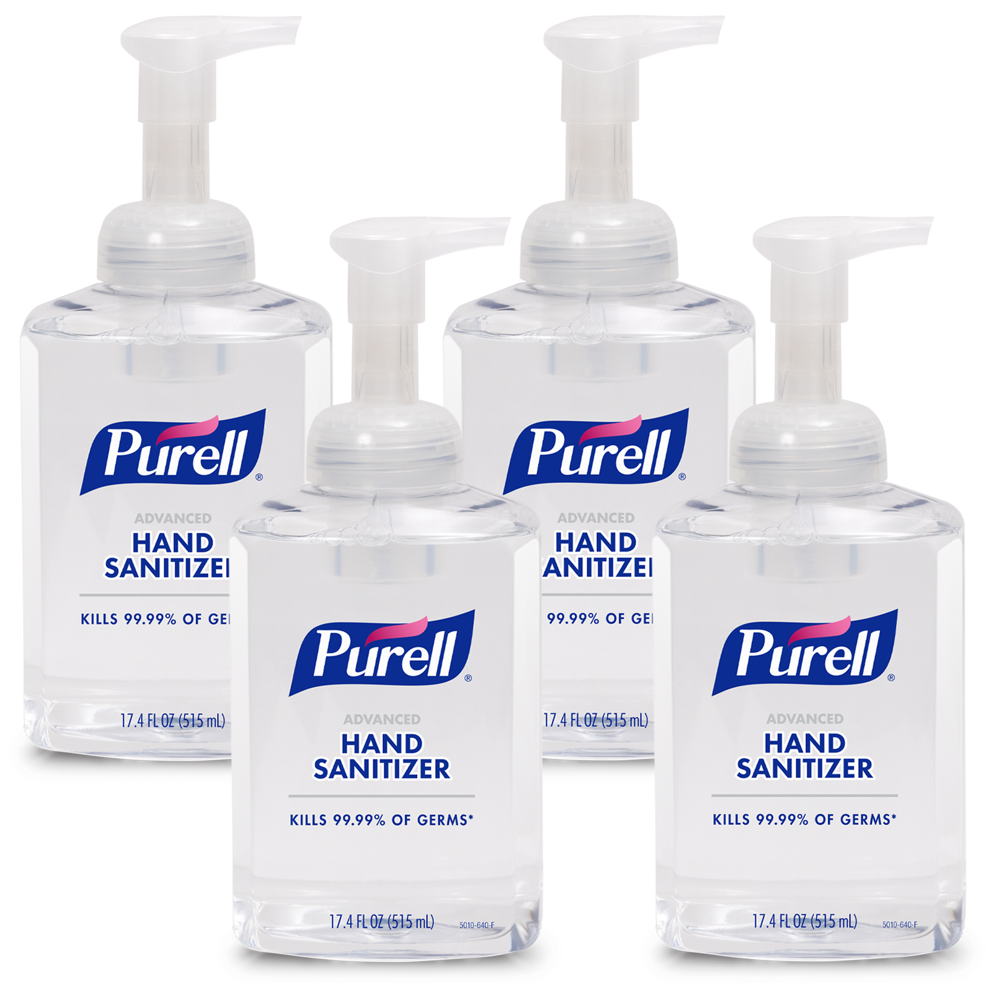 Purell Advanced Hand Sanitizer Foam 515 mL Table Top Pump