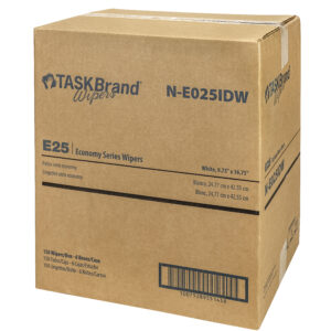 Task Brand E25 Wipers 4-Ply 9.75" x 16.75"