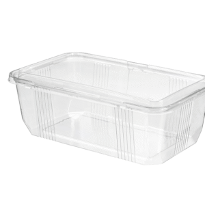 Safe-T-Gard Tamper Evident  128 oz Container w/ Hinged Lid