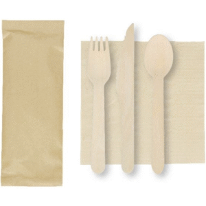 Wood Cutlery Kit .5M 6"