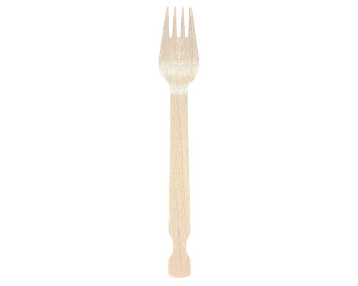 Fork Wood Bag Bulk 1M 6"