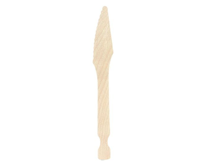 Knife Wood Bag Bulk 1M 6"