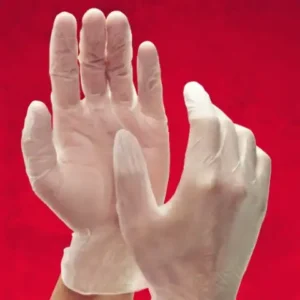 VPF Vinyl Exam Gloves Translucent Powder Free Large Size