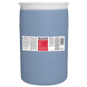 Maxim Hi-Q Disinfectant Cleaner 55 Gallon, Floral Fragrance